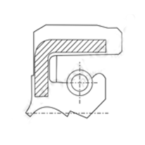 RETENTOR 019X037X6.5/9.0 BABSL NBR i0140