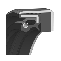 RETENTOR 030X042X014 COMBI SF1 NBR